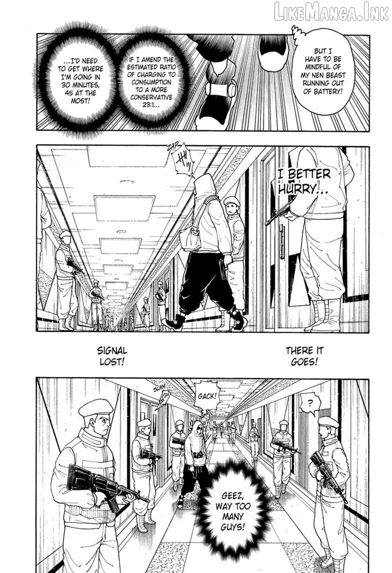 Hunter x Hunter, Chapter 419 image 05